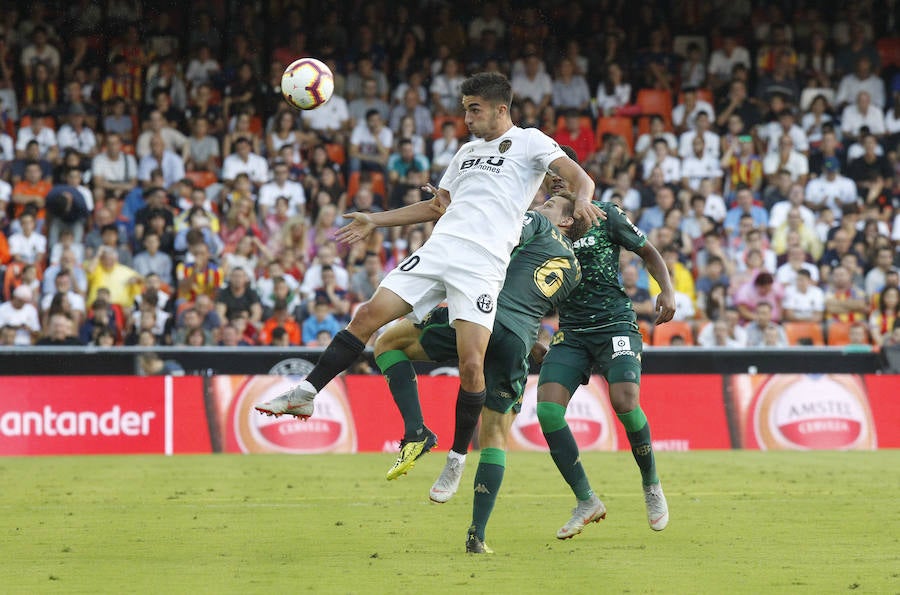 Estas son las mejores imágenes del partido de la jornada 4 de la Liga en Mestalla