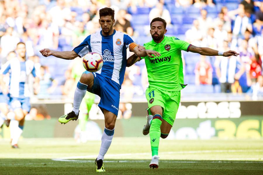 Estas son las imágenes que deja el partido de la cuarta jornada de Liga en Cornellà