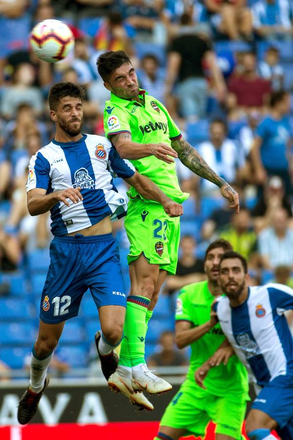 Estas son las imágenes que deja el partido de la cuarta jornada de Liga en Cornellà