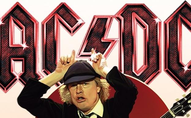 Cartel promocional de 'Rock en Familia: Descubriendo a AC/DC'.