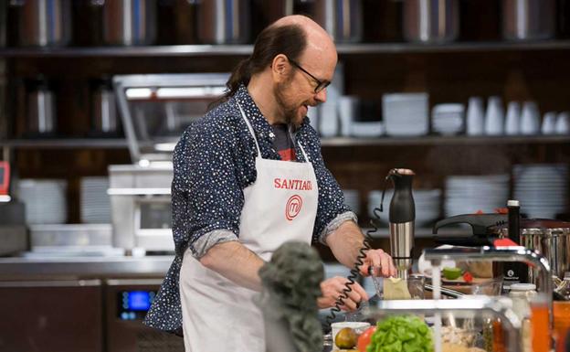 Santiago Segura durante una de las pruebas del programa.