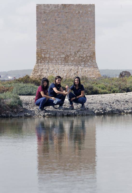 La única "espuma de sal" que existe en el mundo se produce en el parque natural de las salinas de Santa Pola gracias al trabajo que se realiza en el laboratorio de I+D+i de las salinas Bras del Port. 