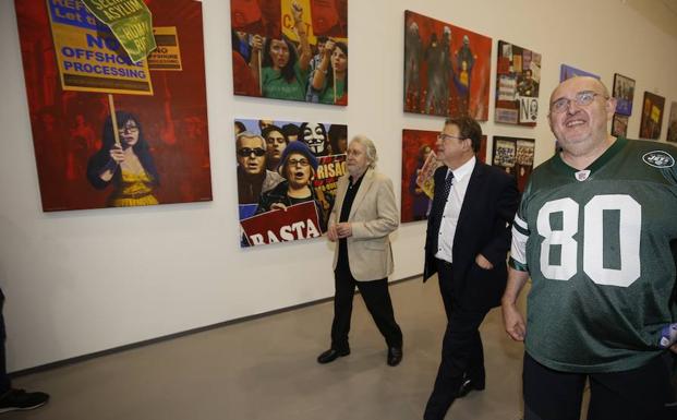 Ximo Puig: «Hay cuadros de la exposición de Miró que no me gustan»