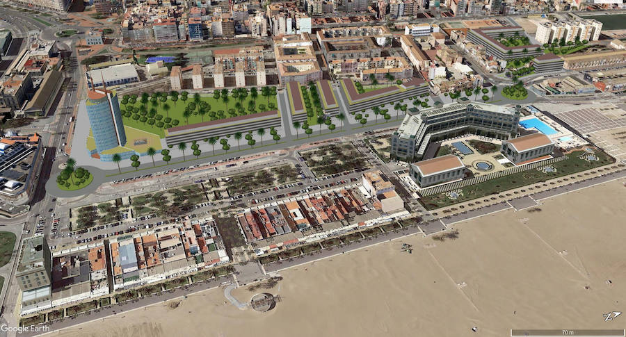 El PEC contempla 1.000 viviendas, el 60% VPP, y como "hito" en el entorno de Eugenia Viñes un edificio de 15 plantas para uso hotelero