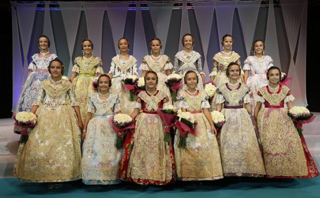 Galería. Corte de Honor Infantil 2019. Las 13 candidatas a fallera mayor infantil 2019.