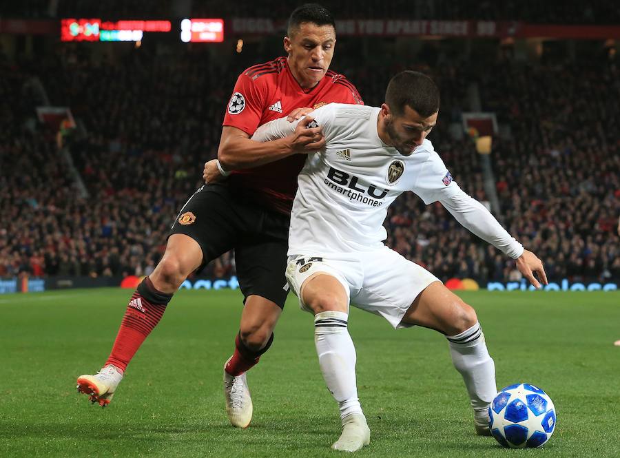 Estas son las imágenes que deja el paso del conjunto blanquinegro por Old Trafford en la segunda jornada de Champions League