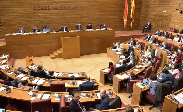 Pleno de Les Corts, el pasado mes de septiembre.