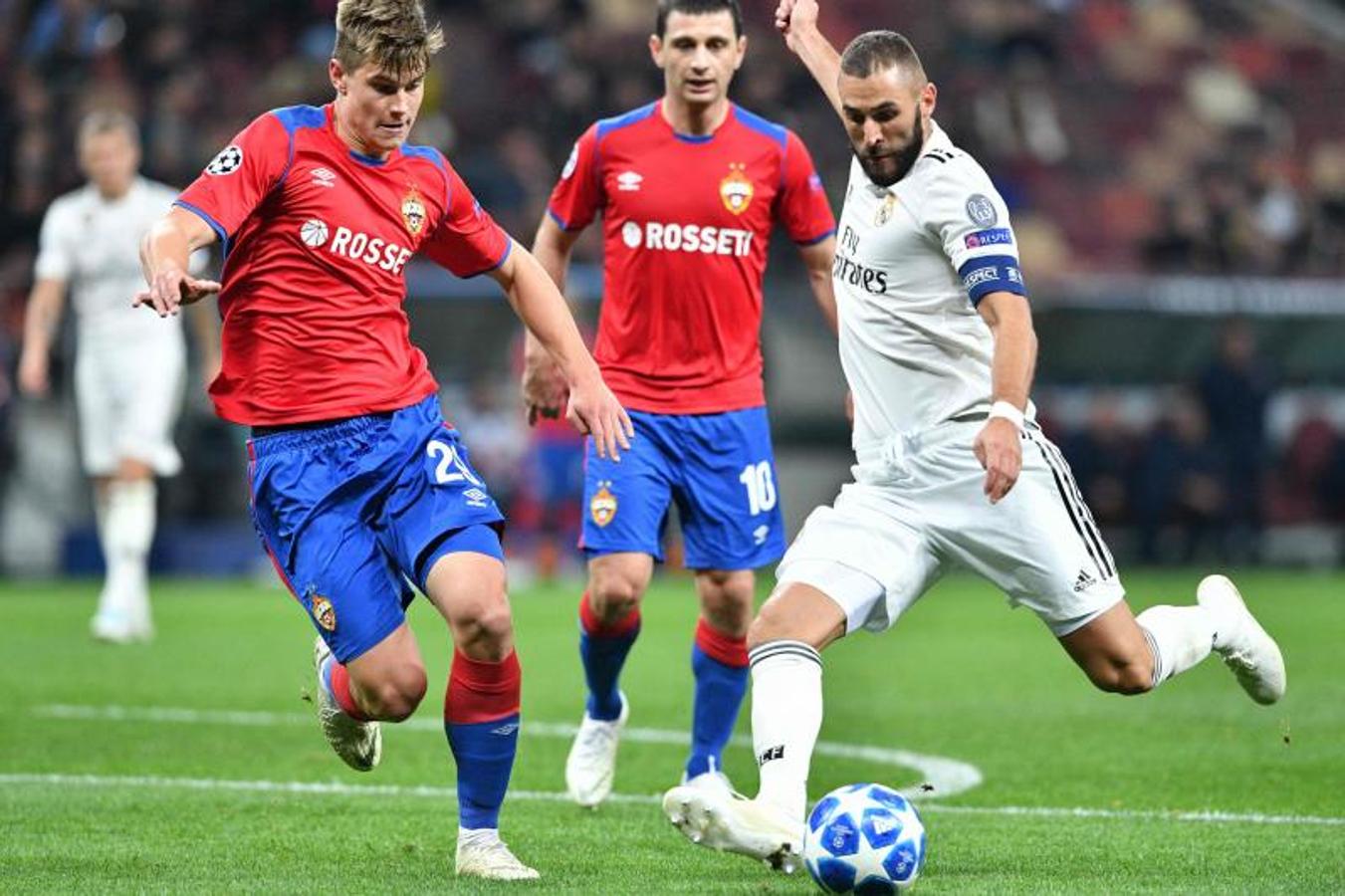 Fotos: El CSKA-Real Madrid, en imágenes