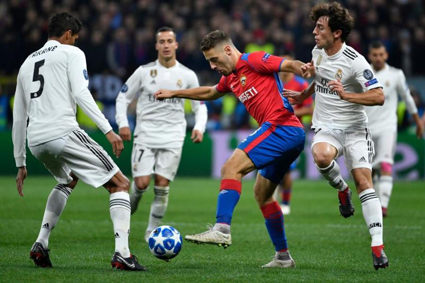 Fotos: El CSKA-Real Madrid, en imágenes