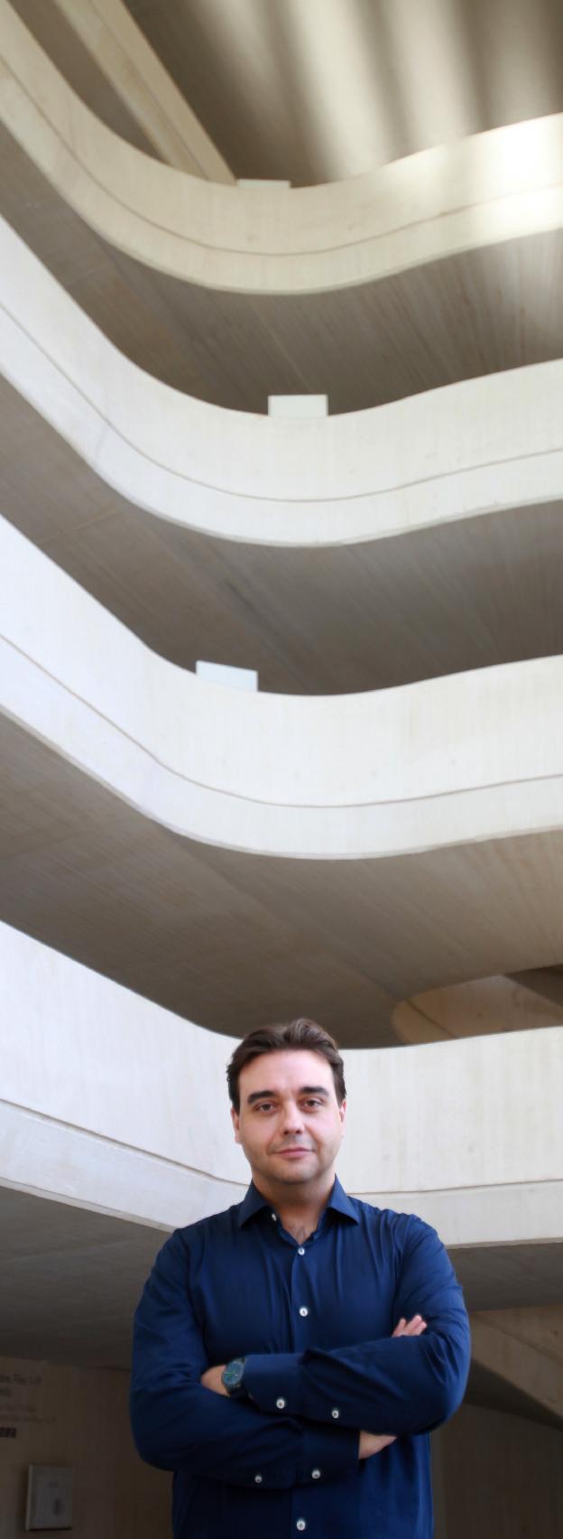 Jordi Bernácer en Les Arts. 