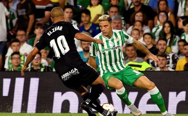 Joaquín, futbolista del Betis. 