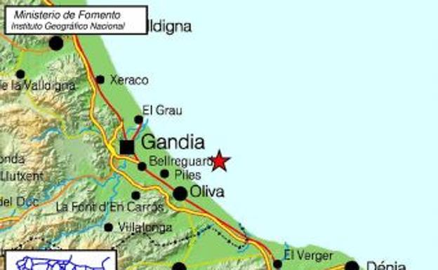 Terremoto en Valencia | Oliva registra un seísmo de 2,6 grados