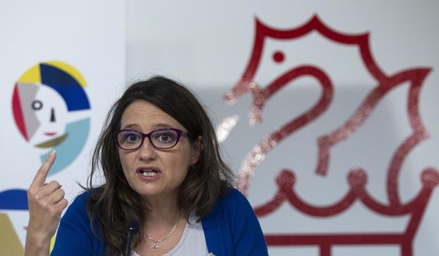 La vicepresidenta del Consell y titular de Igualdad, Mónica Oltra. 