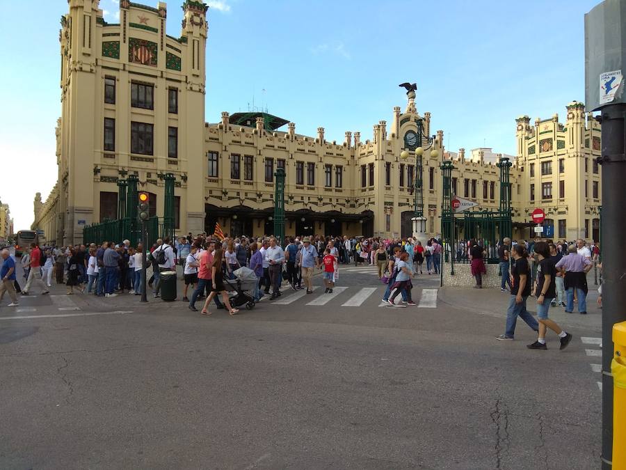 Fotos: Manifestación por el Corredor Cantábrico-Mediterráneo en Valencia