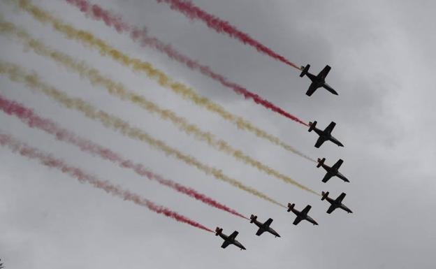 El desfile aéreo del Día de la Hispanidad, suspendido
