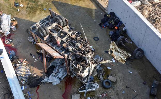 Al menos 22 muertos en Turquía por el accidente de un camión que transportaba migrantes
