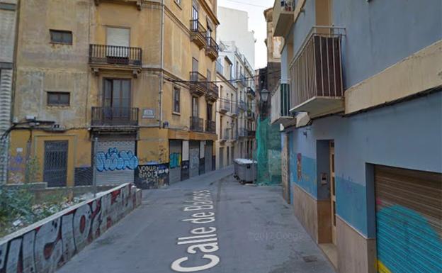 El lugar de Valencia donde se produjo el intento de violación.