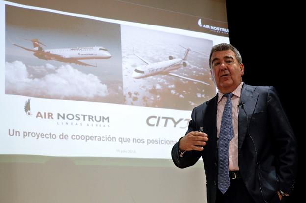 Carlos Bertomeu, presidente de Air Nostrum. 