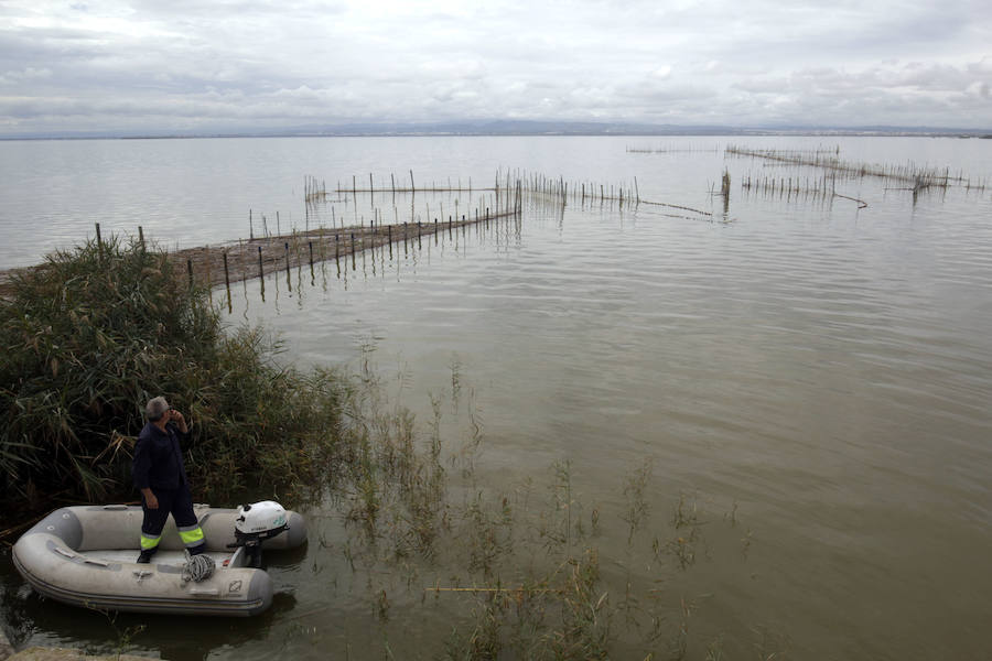 El Ayuntamiento de Valencia llegó a temer espectacular aumento del nivel de la Albufera. Hubo que abrir las compuertas y activar las bombas de achique para controlar el ascenso del nivel del lago.