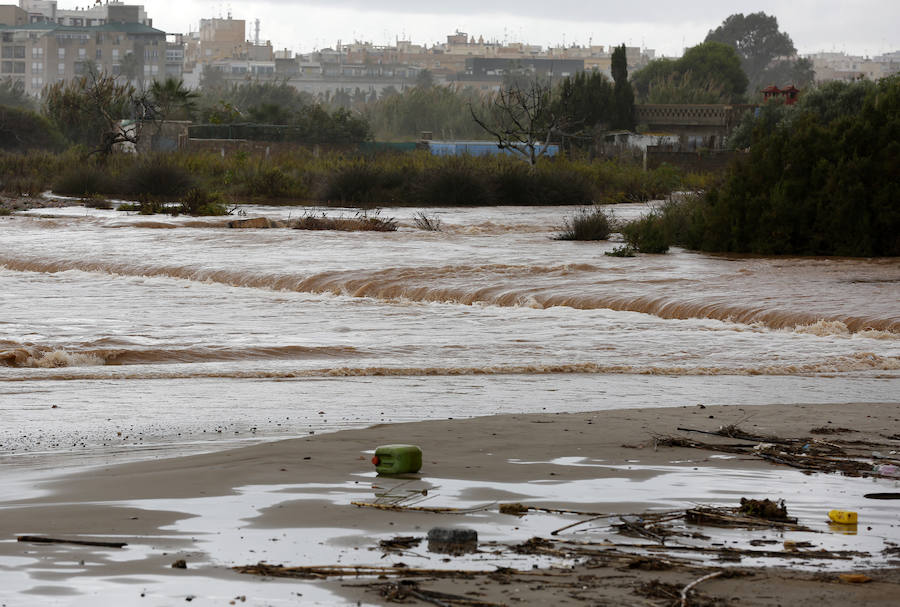 Efectos de la gota fría en Canet.