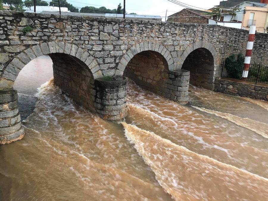 Gota fría en Santa Magdalena de Polpis.