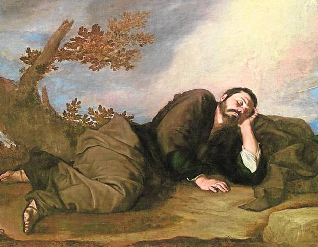 'La obra de José de Ribera 'El sueño de Jacob' aparece entre las piezas que recomienda El Prado en su página de Internet como obras maestras.