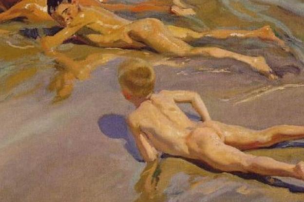 'Niños en la playa', obra de Sorolla.