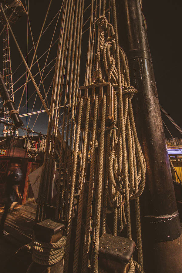 El histórico navío estará en la Marina hasta el próximo domingo. Su horario de visita es de 10 a 20 horas. 