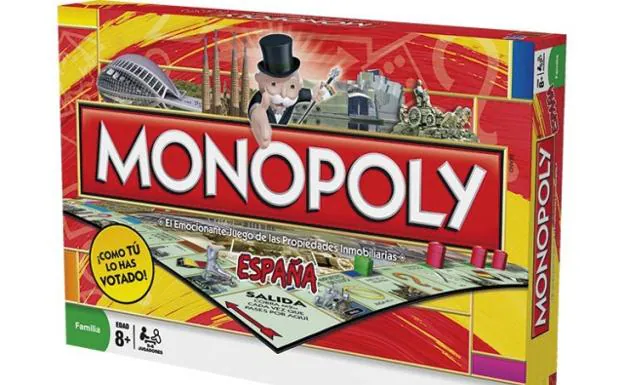 Monopoly España | Cuatro municipios valencianos se podrán comprar en el nuevo Monopoly España