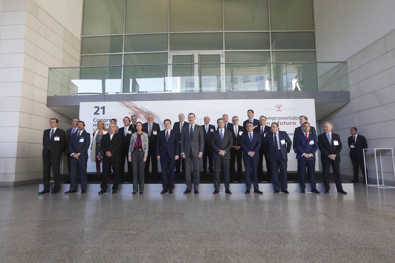 Fotos: El rey Felipe VI inaugura el XXI Congreso Nacional de Empresa Familiar en Valencia