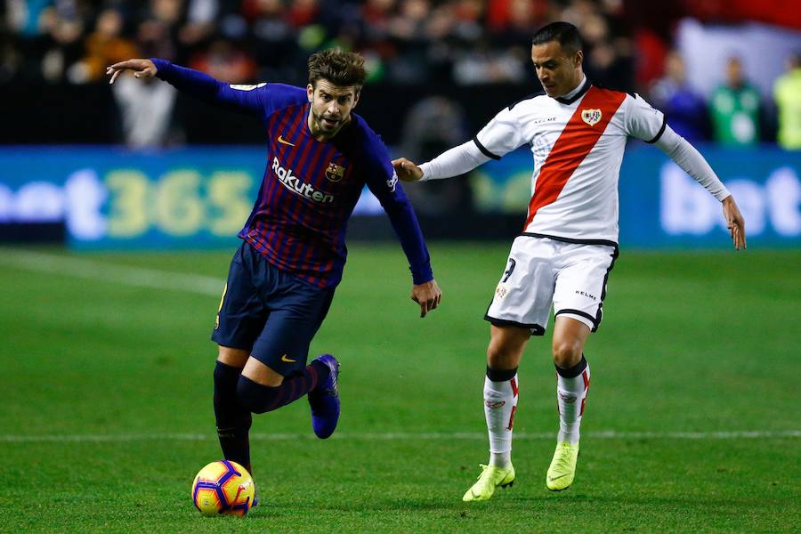 Fotos: Las mejores imágenes del Rayo-Barcelona