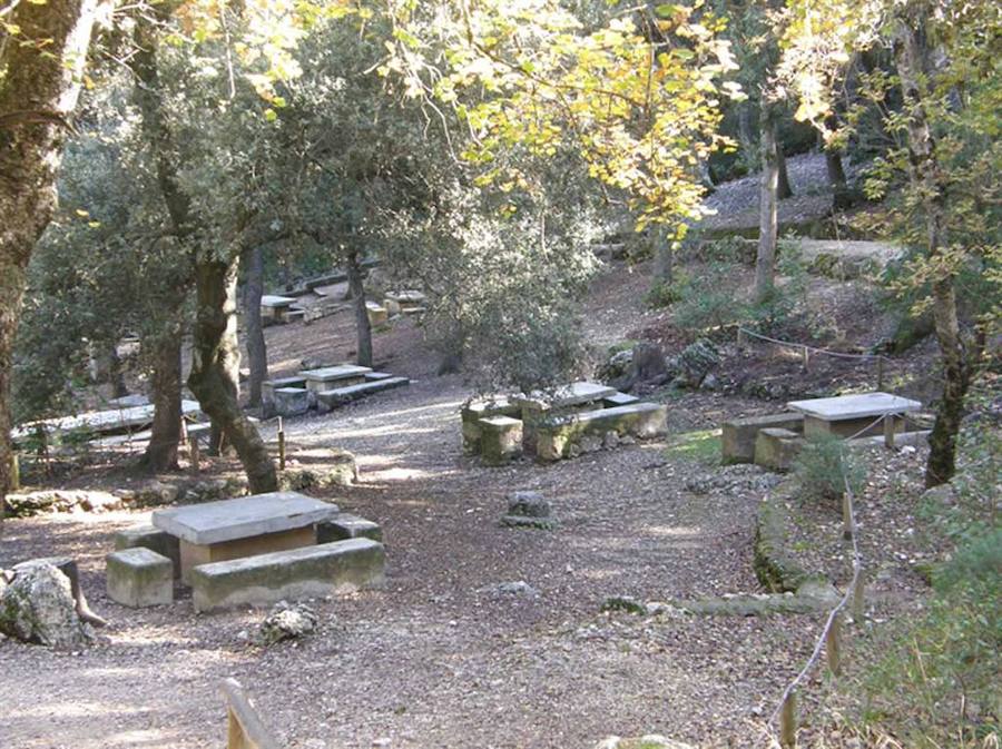 Parque de la Font Roja: La visita al parque no puede terminar sin conocer la Font Roja, de la que mana agua muy fresca. 