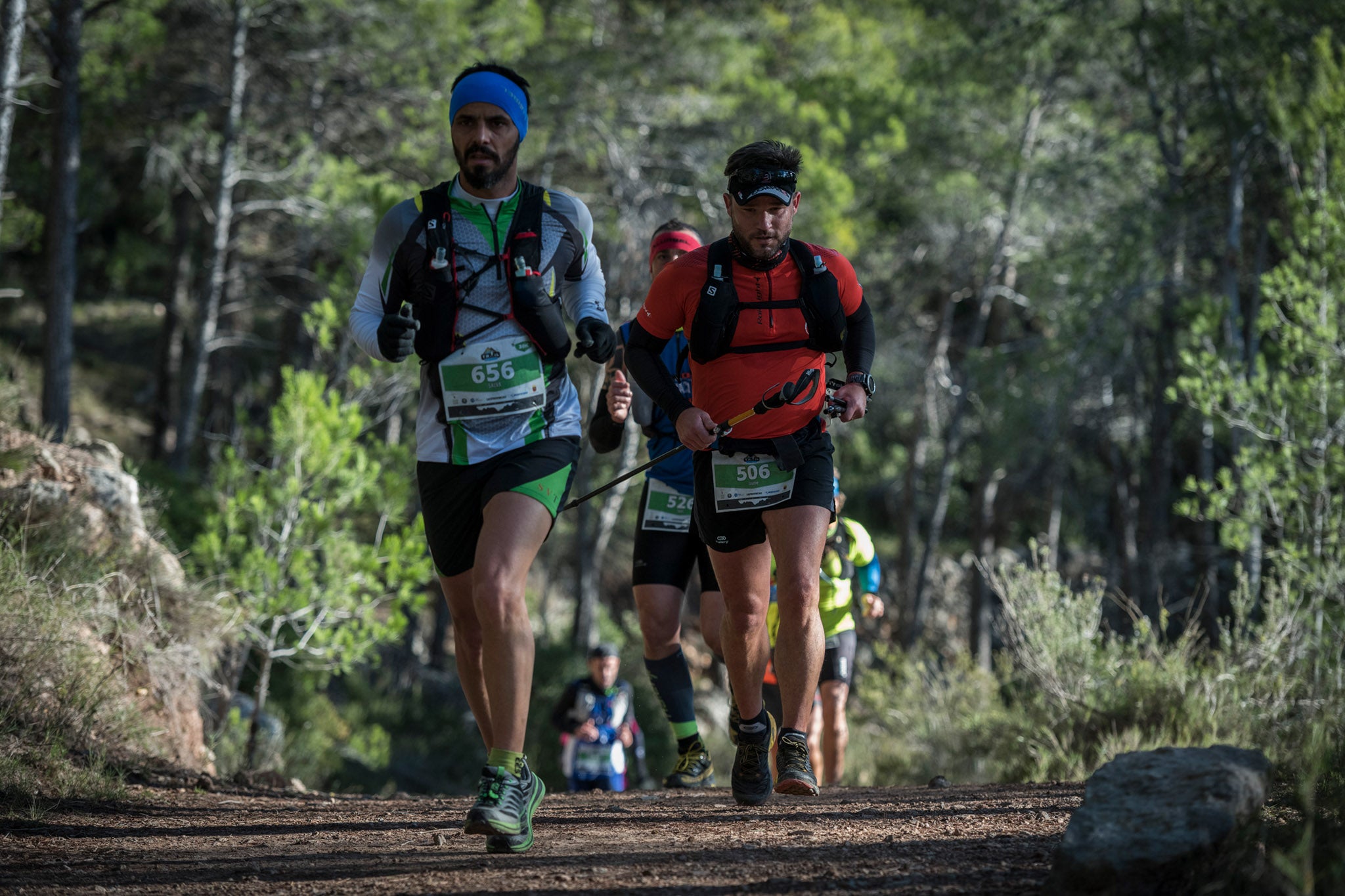 Galería de fotos de la carrera de treinta kilómetros celebrada el domingo 4 de noviembre en el Trail de Montanejos.