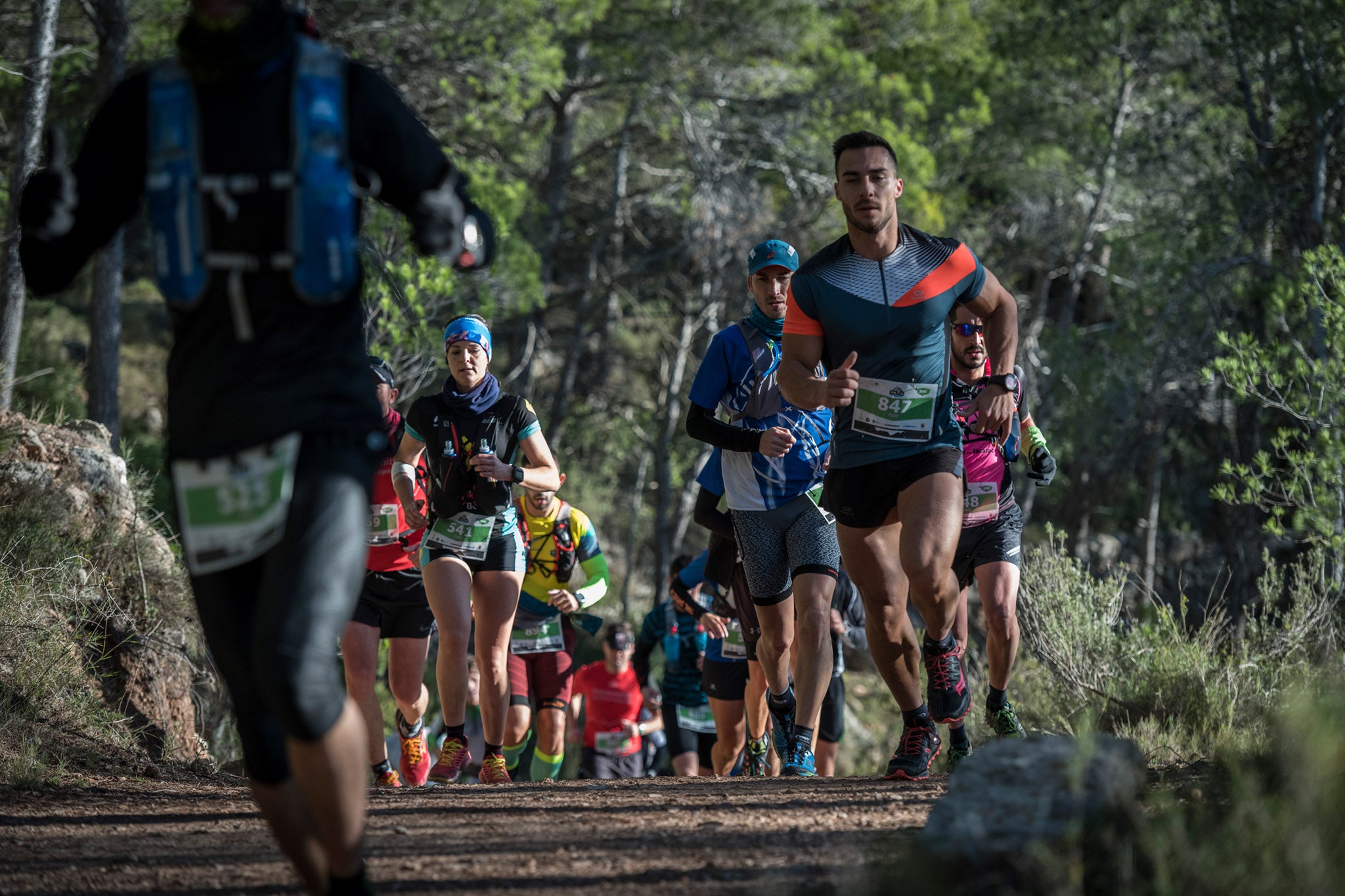 Galería de fotos de la carrera de treinta kilómetros celebrada el domingo 4 de noviembre en el Trail de Montanejos.