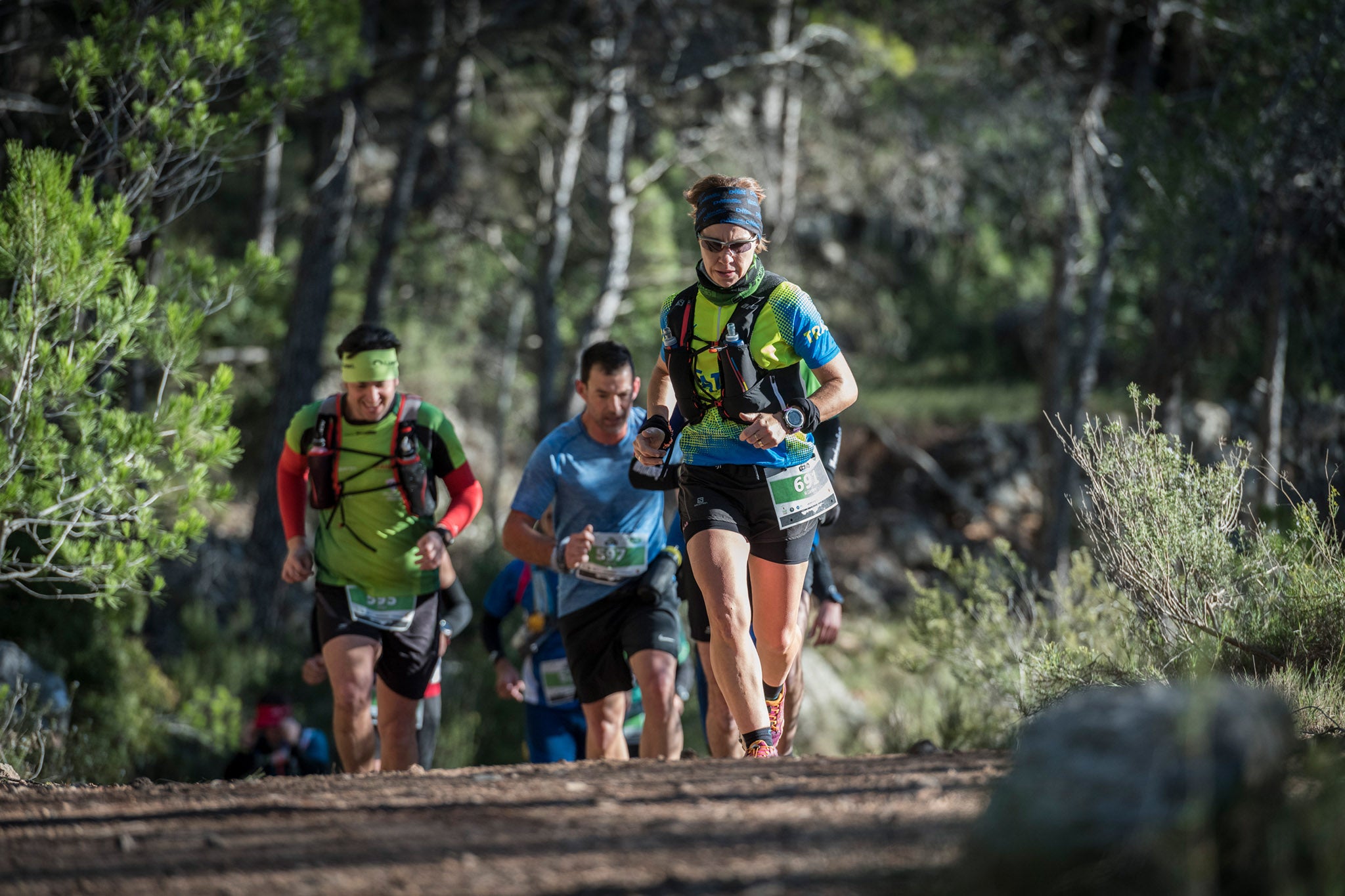 Galería de fotos de la carrera de treinta kilómetros celebrada el domingo 4 de noviembre en el Trail de Montanejos.