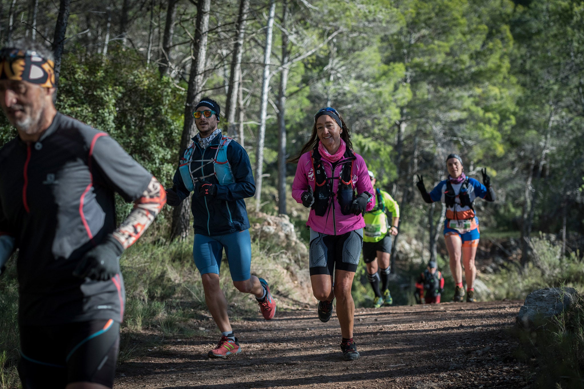 Galería de fotos de la carrera de treinta kilómetros celebrada el domingo 4 de noviembre en el Trail de Montanejos.