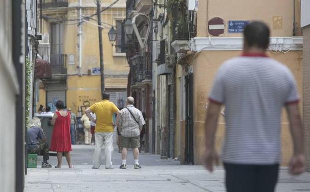 El barrio de Velluters, en Valencia.