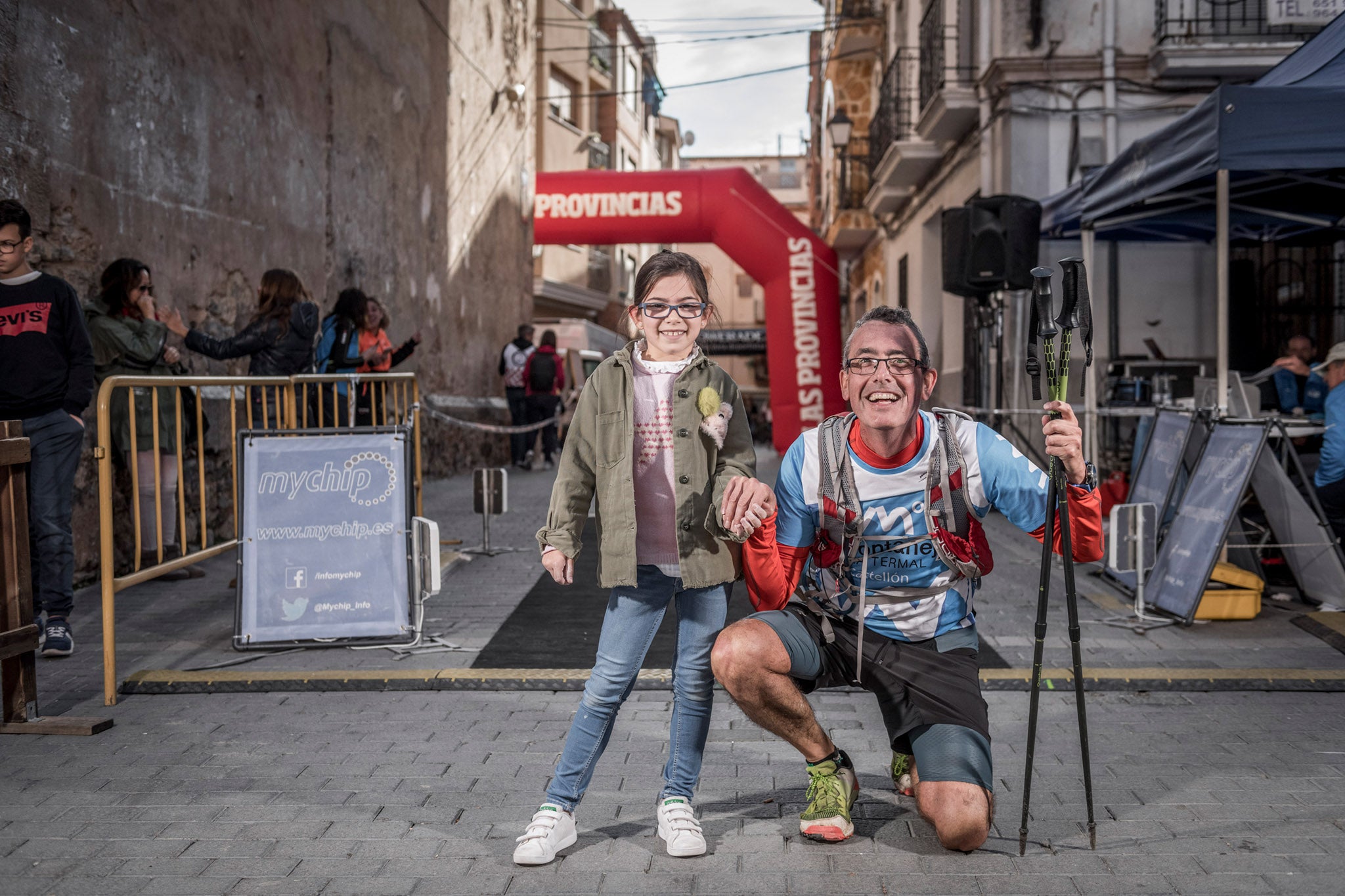 Galería de fotos de la llegada a meta de la carrera de 55 kilómetros del Trail de Montanejos 2018 