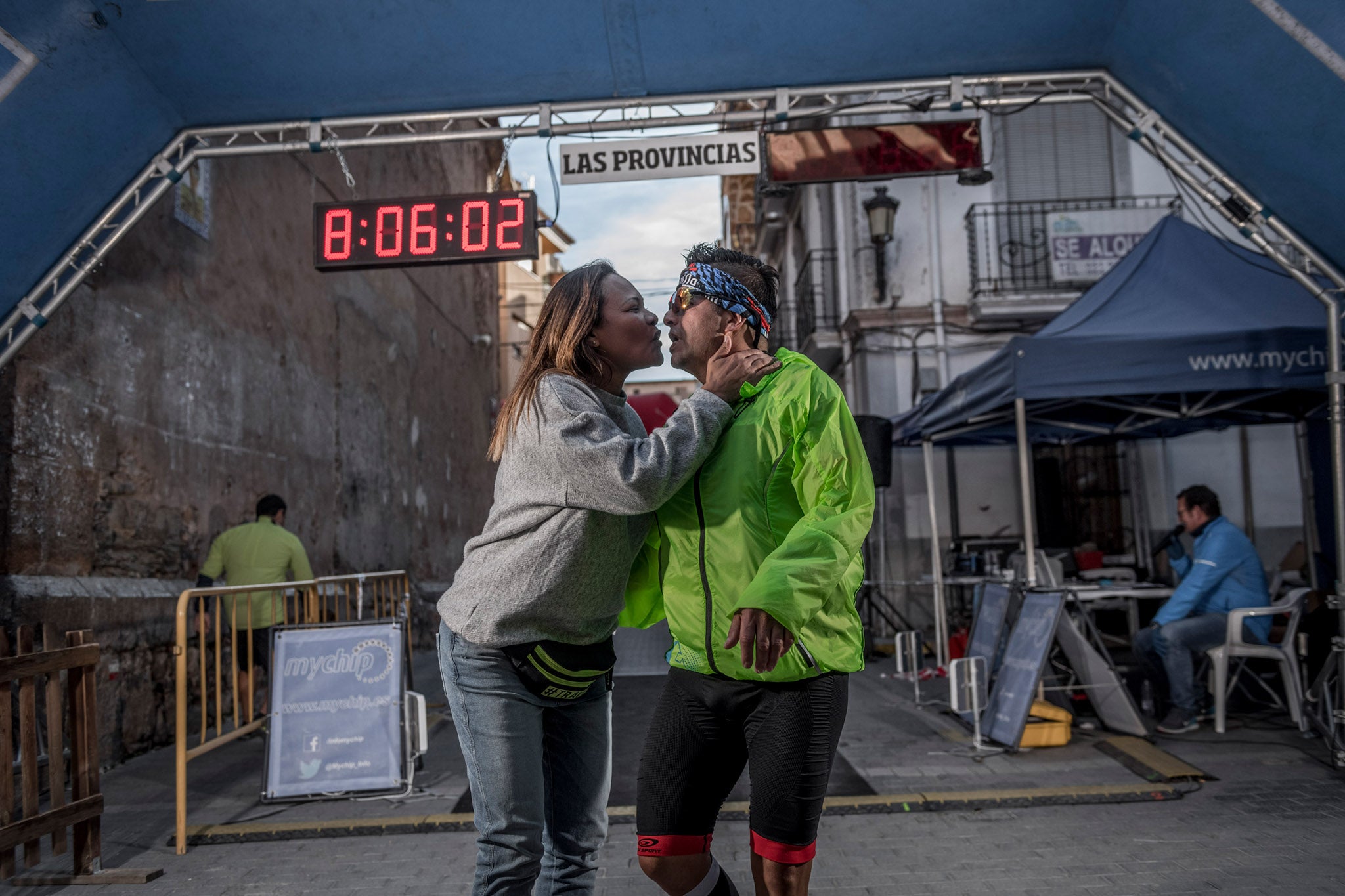 Galería de fotos de la llegada a meta de la carrera de 55 kilómetros del Trail de Montanejos 2018 