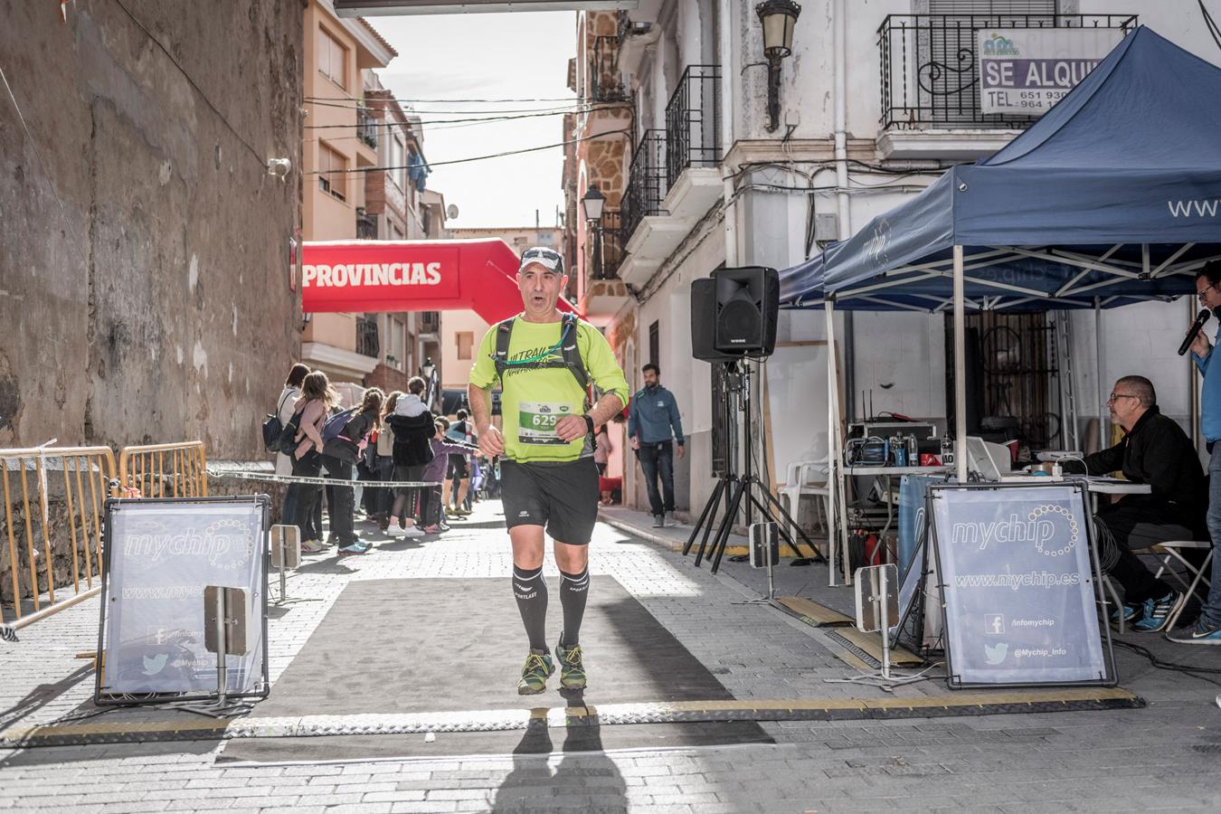 Galería de fotos de la llegada a meta de la carrera de 30 kilómetros del Trail de Montanejos 2018