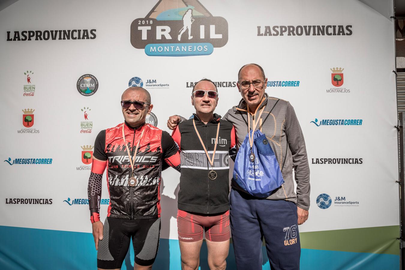 Galería de fotos de la llegada a meta de la carrera de 30 kilómetros del Trail de Montanejos 2018