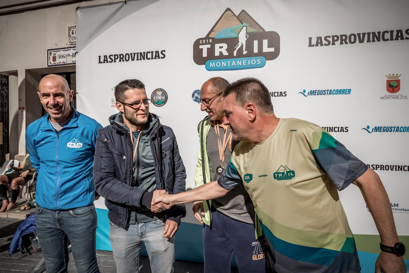 Galería de fotos de la llegada a meta de la carrera de 30 kilómetros del Trail de Montanejos 2018