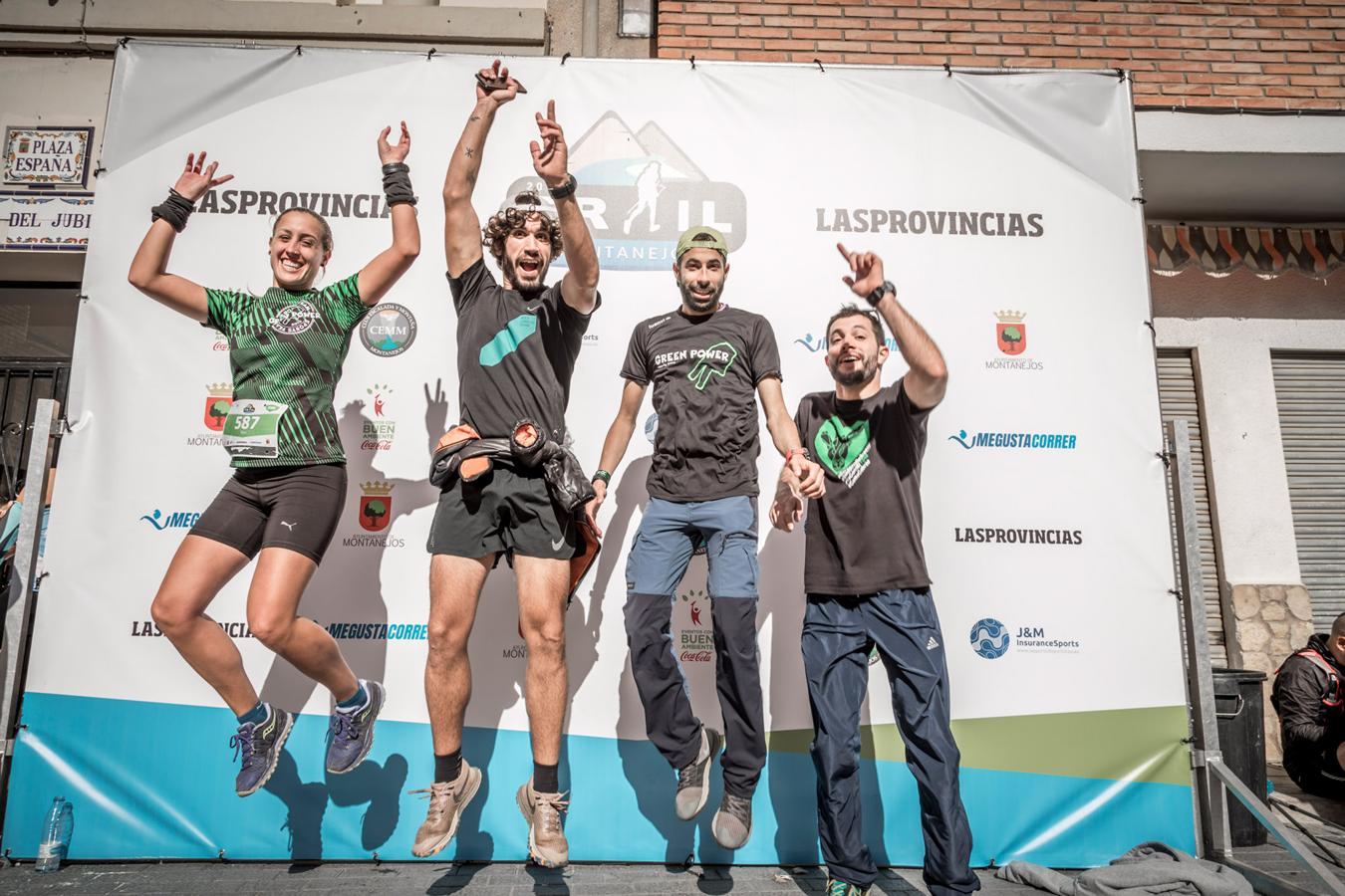 Galería de fotos de la llegada a meta de la carrera de 30 kilómetros del Trail de Montanejos 2018