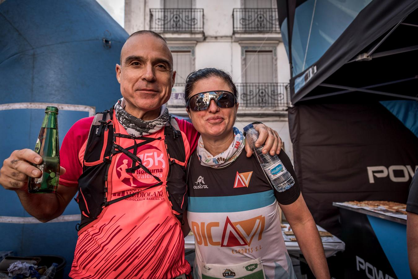 Galería de fotos de la llegada a meta de la carrera de 30 kilómetros del Trail de Montanejos 2018