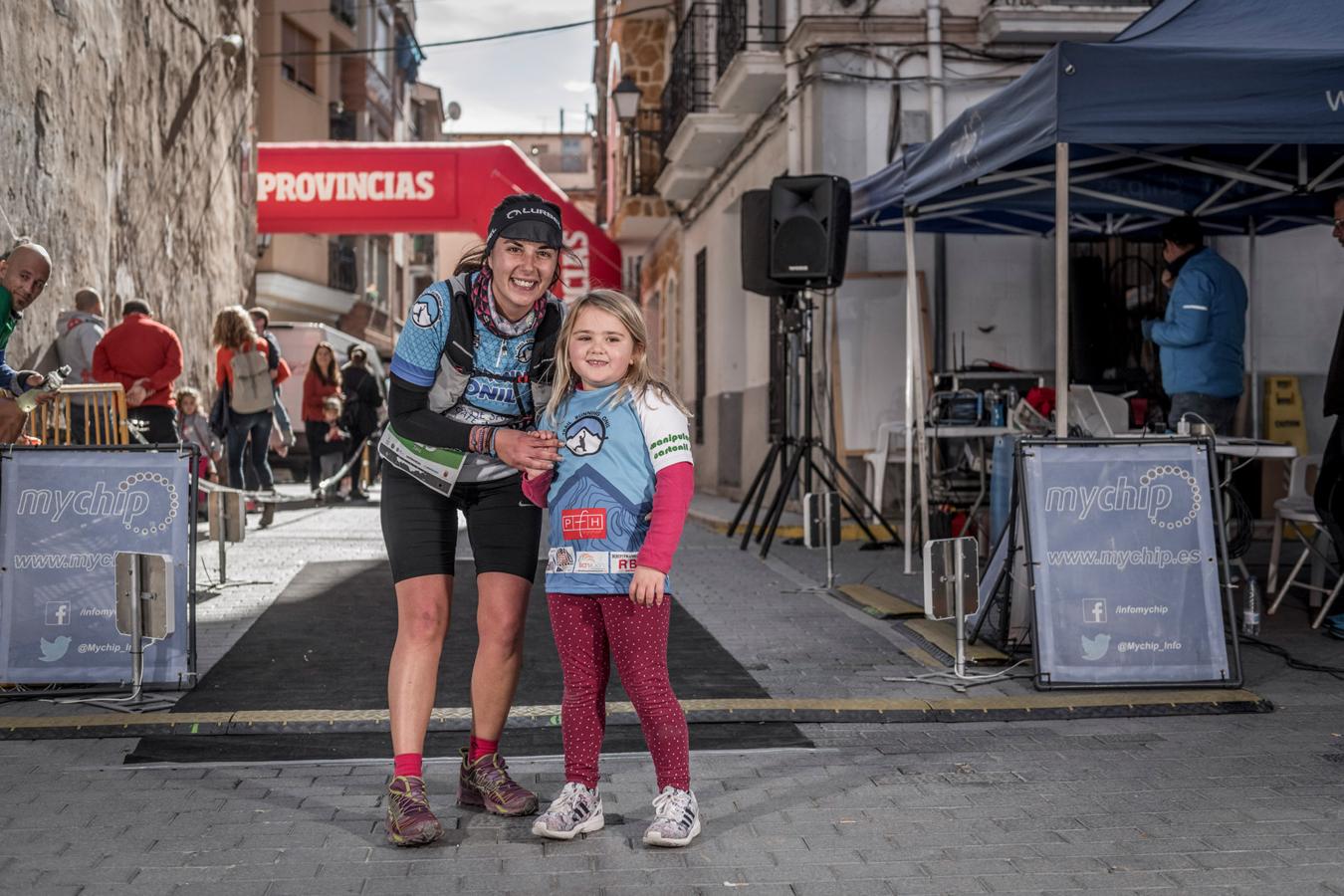 Galería de fotos de la llegada a meta de la carrera de 30 kilómetros del Trail de Montanejos 2018