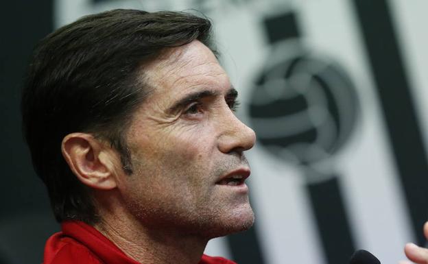 Marcelino García Toral, entrenador del Valencia. 