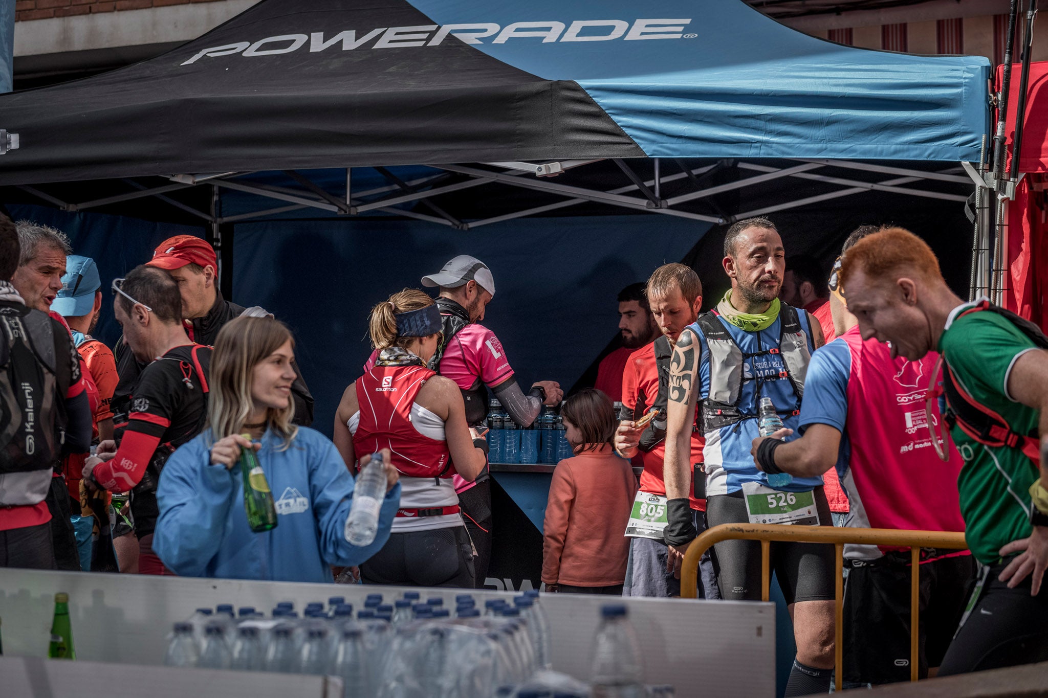 Galería de fotos de la llegada a meta de la carrera de 30 kilómetros del Trail de Montanejos 2018