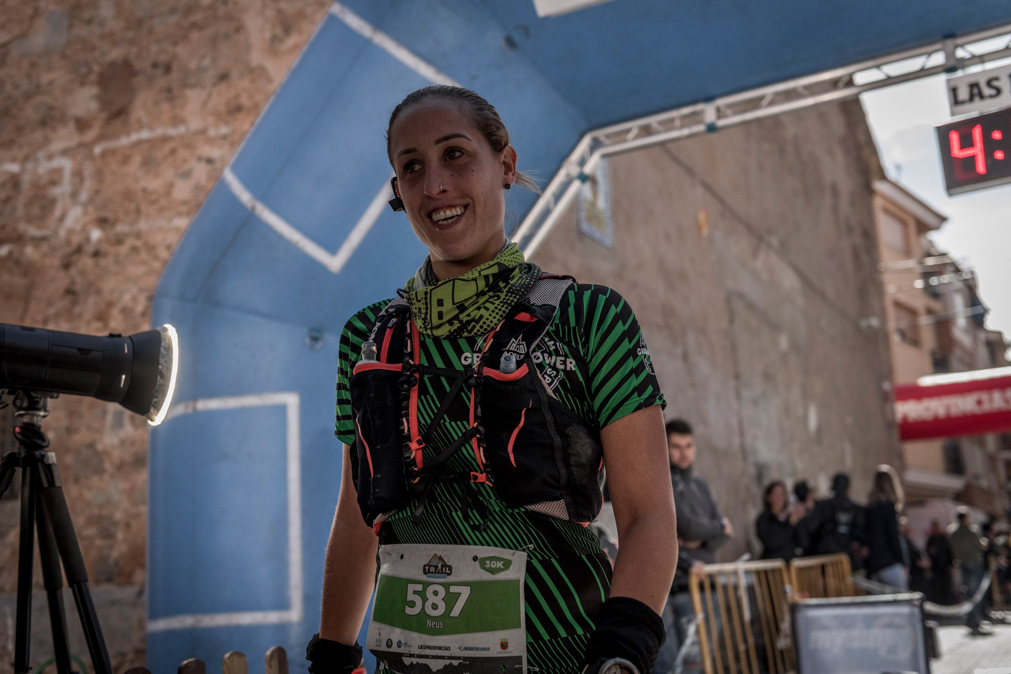 Galería de fotos de la llegada a meta de la carrera de 30 kilómetros del Trail de Montanejos 2018