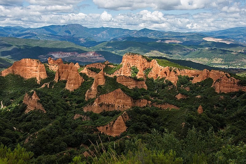 9. Las Médulas, en León.