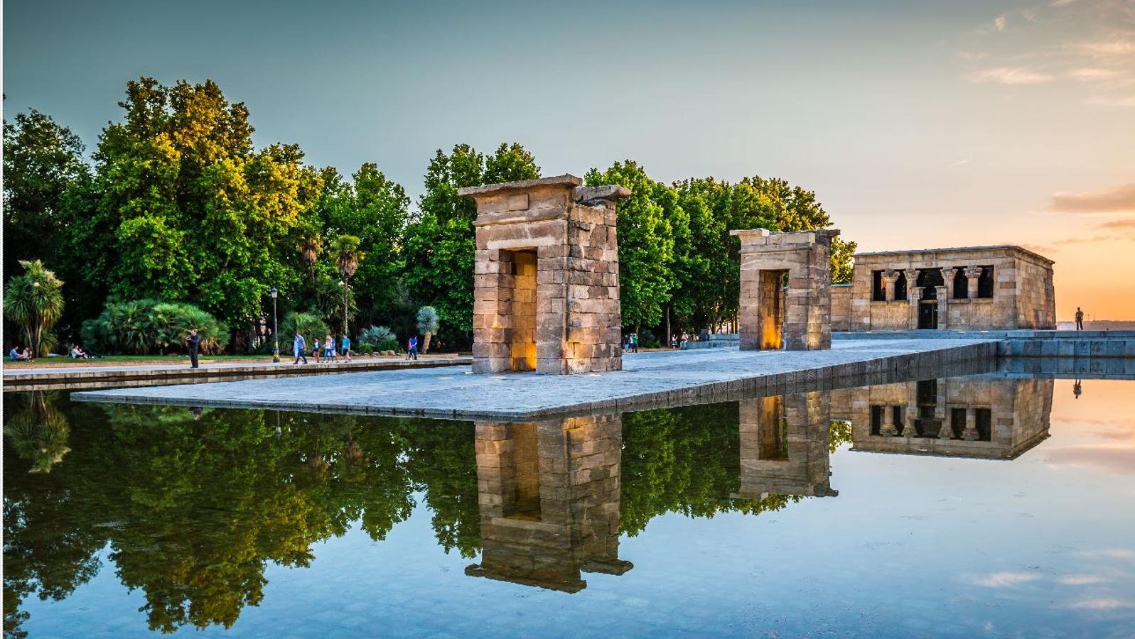 2. Templo de Debod, en Madrid. 